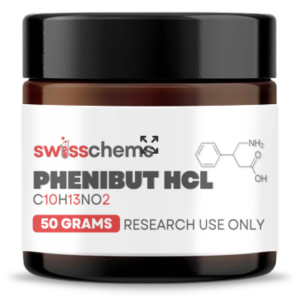 Phenibut has a calming effect on brain and body, helps relieve stress and anxiety, and boosts Human Growth Hormone